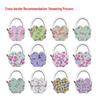 Four-Leaf Clover Enamel Handbag Hook - Zinc Alloy Hanger