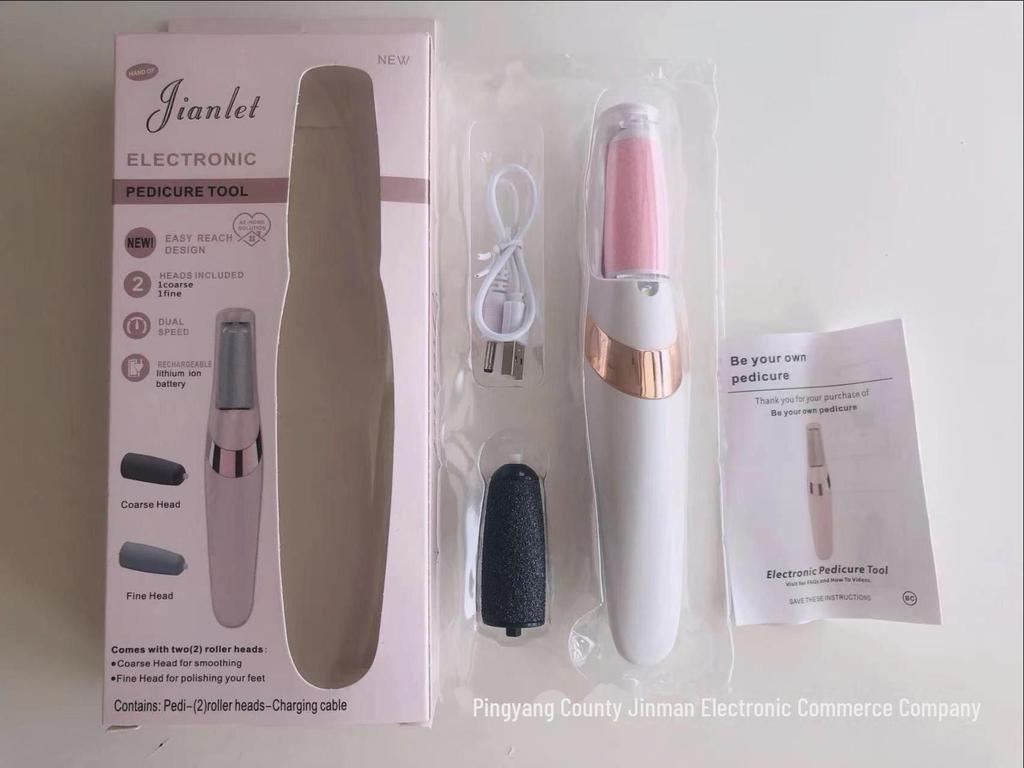 Smerigliatrice elettrica a pedale: Rimuovi Pelle Morta, Calli, Rendi i Piedi Belli con lo Strumento Automatico per Pedicure.