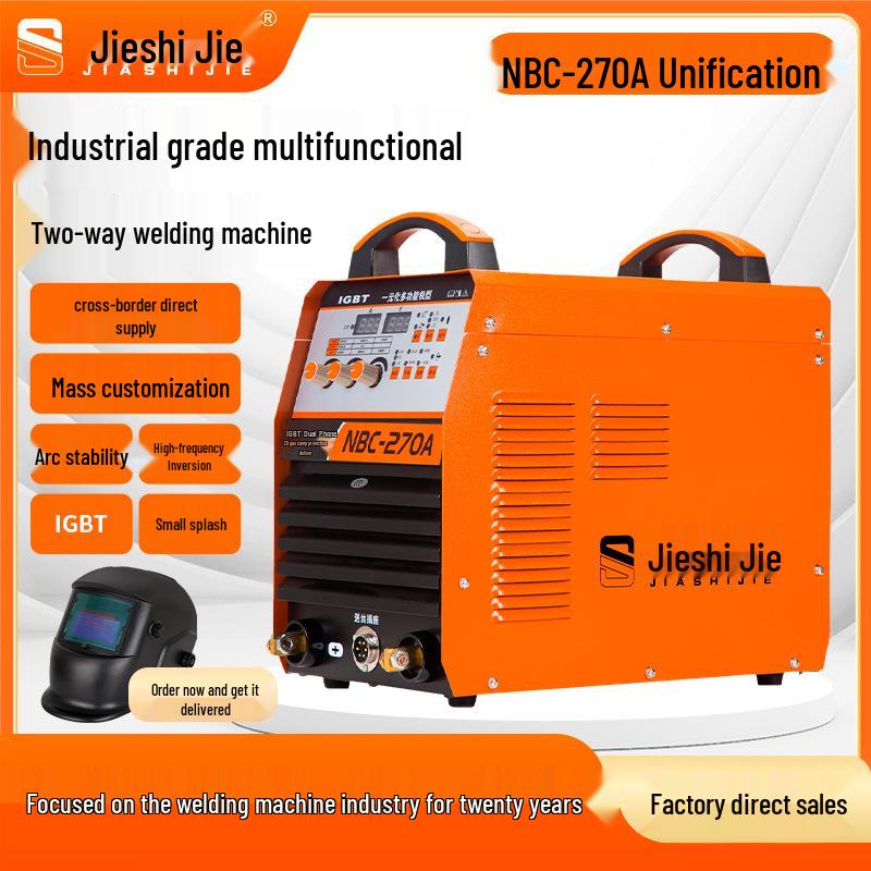 Industrial NBC-270A Dual-Power Gas Shielded Multi-Function Welder