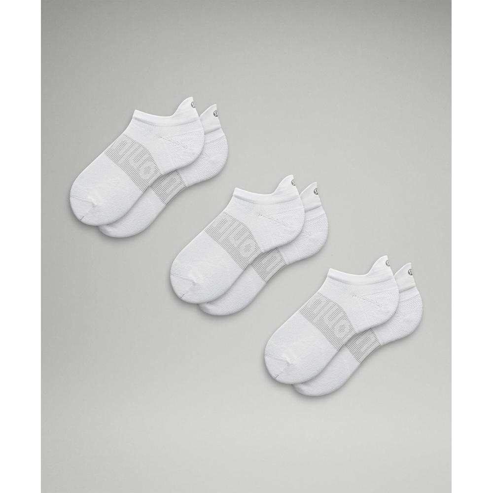 

Lululemon Носки мужские Power Stride Tab 3 шт. в упаковке, белые L