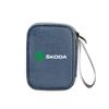 Car Travel Organizer Portable Key Case Earphone Storage Bags For Skoda S Octavia A5 3 VII VRS Vision Kodiaq Favorit Rapid Fabia WD8