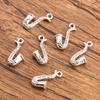 10pcs Musical Note Pendant Piano Guitar Microphone Speaker Suona Music Equipment Alloy Jewelry Accessories