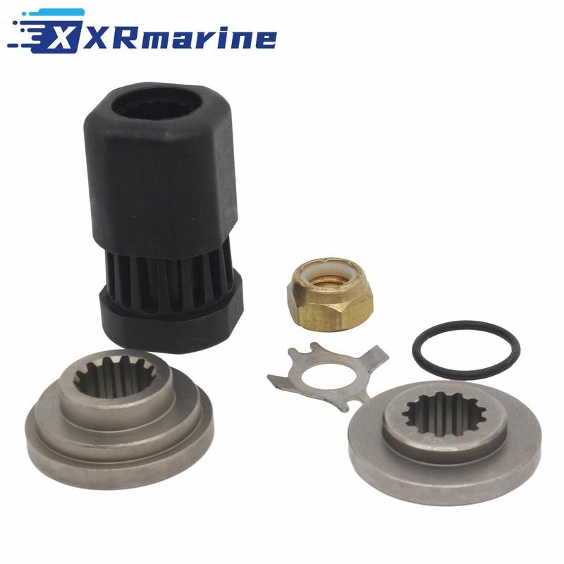 For Mercury Marine Quicksilver Flo-Torq Reflex Propeller Hub Kit 4-Piece 835257K12 & 835257Q12