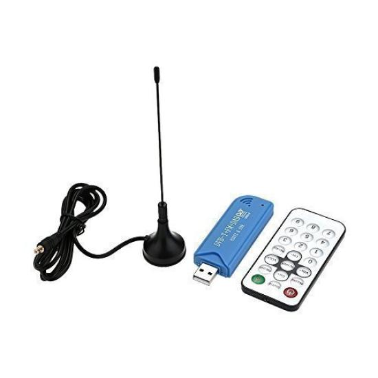 WINGONEER Мини Портативный Цифровой USB 2.0 ТВ-Стик DVB-T + DAB + FM RTL2832U + R820T2 Поддерживаемый SDR Тюнер Приемник