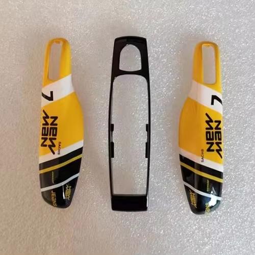 

Yellow Painted Car Key Case Cover Shell Suitable for Porsche Car Key Case New Cayenne 718 Macan Panamera Taycan 911 Boxster