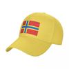 Flag of Orkney Scotland Baseball Cap Visor Brand Unisex cap Hat Unisex birthday Women Beach Fashion Unisexs