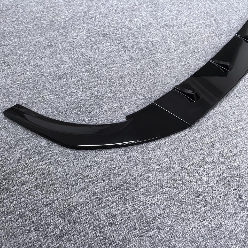 Para Volkswagen Golf 8 MK8 GTD GTE R-Line GTI Clubsport 2020-2024 Labio Spoiler Divisor Protector de Parachoques Delantero Estilo Maxton