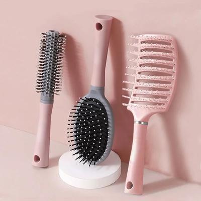 Hair Scalp Massage Comb Hairbrush Nylon Women Wet Dry Curly Detangle Hair Brush Salon Hairdressing Styling Tool Dropship