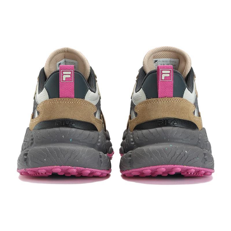 FILA Fern Sneakers Textile, Synthetic Leather, Split Cow Leather Comfortable Abrasion Resistant Low top Chunky Sneakers F12M331101FOI