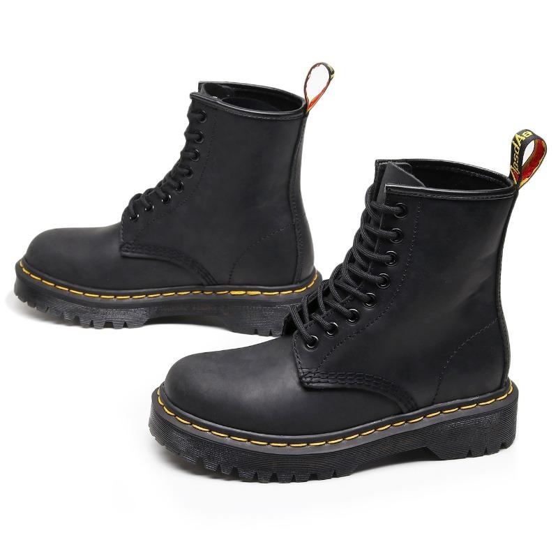 Minefield Crazy Horse Tooling Boots Dámské První Kráva Krátké Kožené Boty Britské Lokomotivní Boty Trendy Móda.c