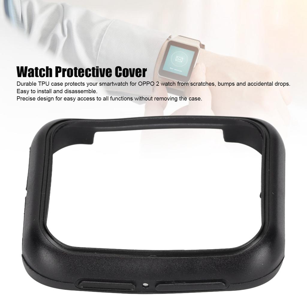 Soft TPU Protective Case for 2 46mm Watch Scratch Resistance Watch Protective Cover