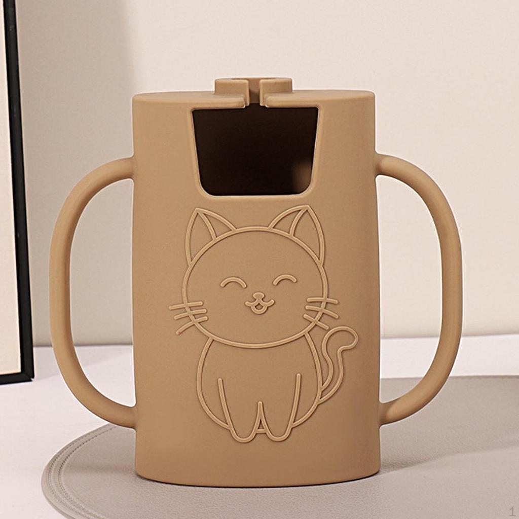 Jídlo a držák Pohodlný opakovaně použitelný kelímek na svačinu pro batole Nádoba na kapsičku