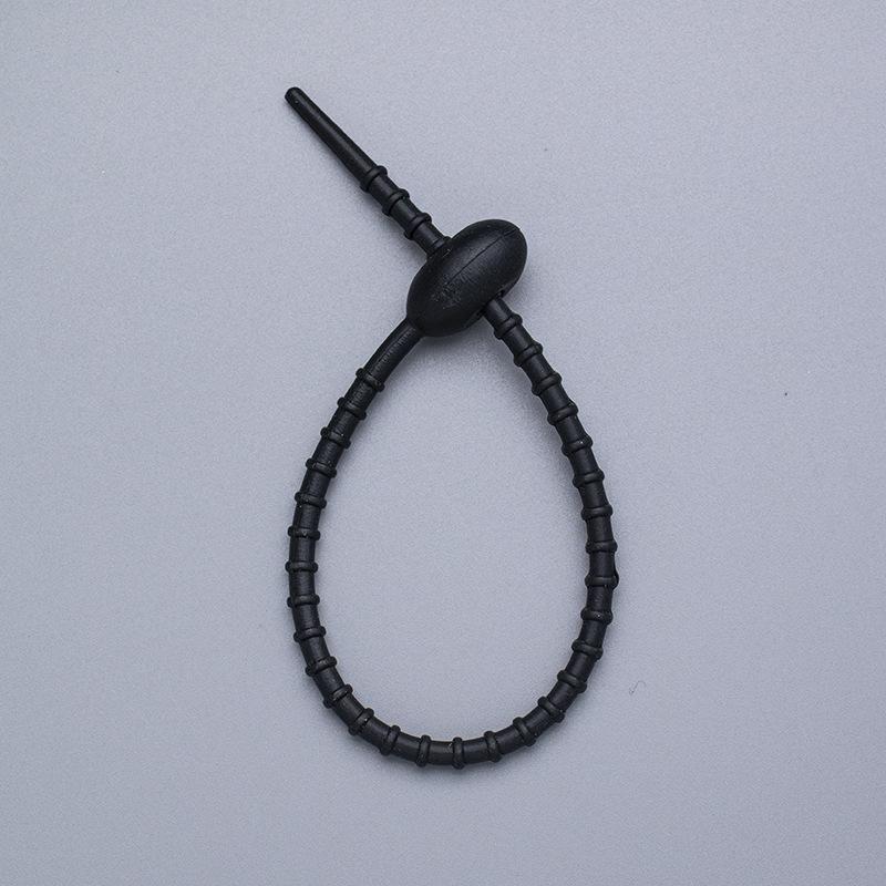 5/10PCS Silicone Reusable Bag Ties Twist Wire Fasten Cable Zip Tie for Headset Data Line Pendant Adjustable Soft Universal Tie