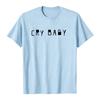 Vince Staples Cry Baby T-shirt Estiva Manica Corta Magliette da Uomo Unisex Streetwear Morbida Moda Larga Girocollo Grafica Merch Uomo