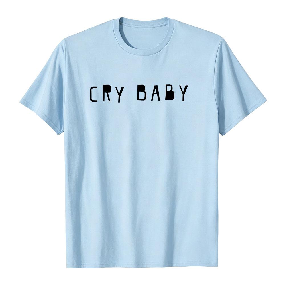 Vince Staples Cry Baby T-shirt Estiva Manica Corta Magliette da Uomo Unisex Streetwear Morbida Moda Larga Girocollo Grafica Merch Uomo