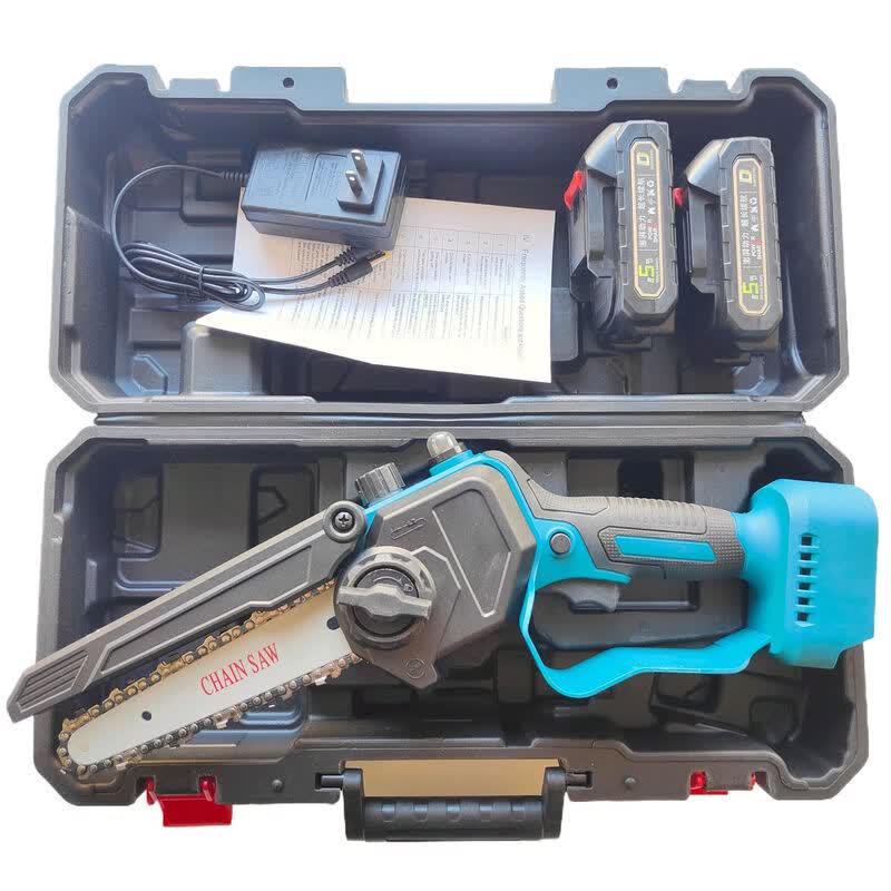 ZCANZ 6-inch Cordless Brushless Electric Chainsaw CN Plug (adapter Included)