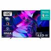 TV QLED Hisense 100U7KQ 254 cm 4K Svart