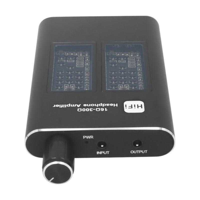 Portable Adjustable HiFi Audios Amplifier with Bass Boost and Noise Canceling for Enhances Headphone Sound Quality