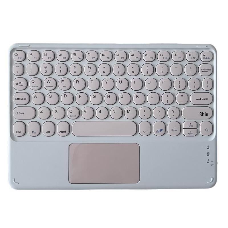 OLOEY Compact Wireless Bluetooth Mechanical Keyboard with Touchpad