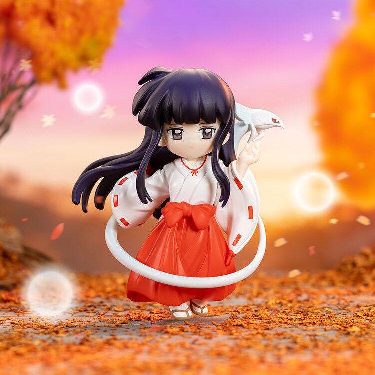 POPMART GONG Inuyasha Sengoku Journey Series Kikyo Sesshomaru Set Collectible PVC Anime Action Toy Art Figure Gift
