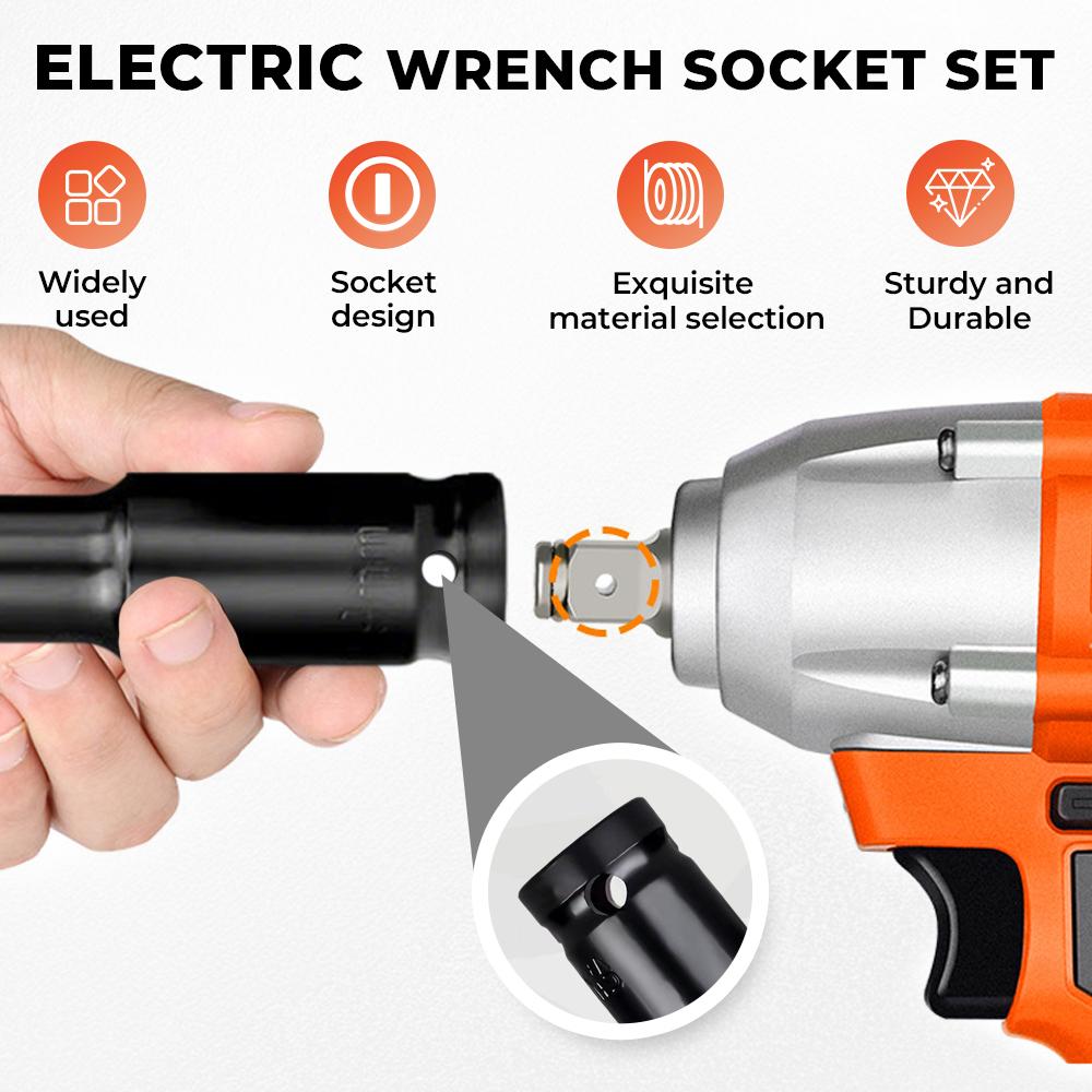 Elektrischer Schraubenschlüssel-Steckschlüsselsatz
