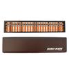 Unshu-do Soroban Soromatic 23-Digit with Case USM-65 Brown Beads