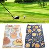 Golf Balls Cleaning Towel with Carabiner Hook Water-Absorption Wipe Cloth Golf Club Head Wipe Cloth Cleaner for Golf Bag