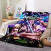 1Pc One Piece Zoro'S Determination Flannel Blanket, Soft And Comfortable, Casual Warm, Camping Travel, Christmas, Halloween Xmas Gift L1180