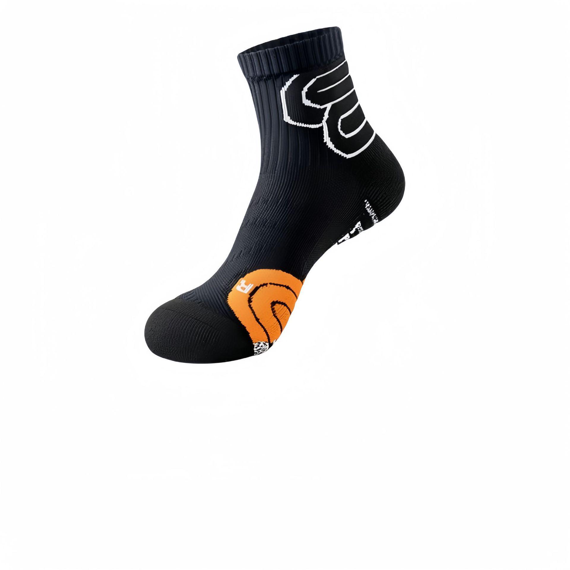 Men s Mid-Calf Marathon Running Socks - Thick, Comfortable, Cushioned Sports Socks One Size чёрный
