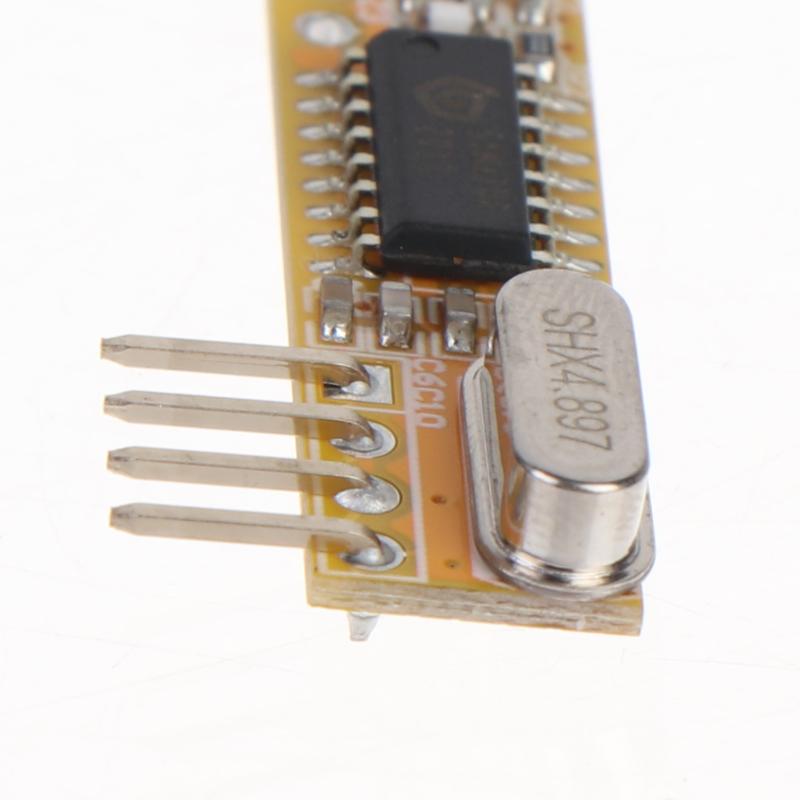 RXB12 Superheterodyne Wireless Receiver Module 315/390/418/433MHz High Sensitivity for Remote Control Security Projects