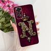For Xiaomi Redmi Note 11 4G Case Note 11S Stylish Crown Letters Cover Soft Silicone Phone Case For Redmi Note 11 Pro Plus Fundas