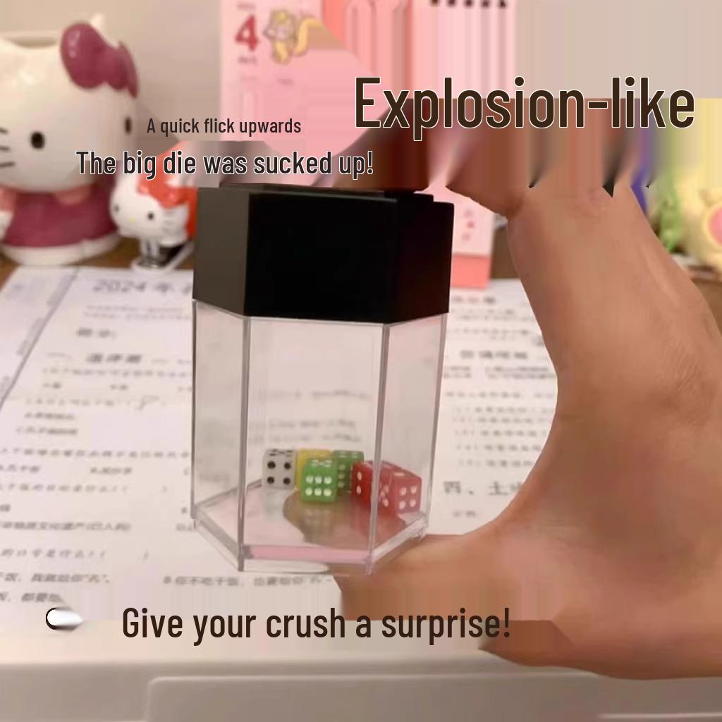 Exploding Dice: Beginner's Magic Puzzle Props with Free Shipping for Newbies