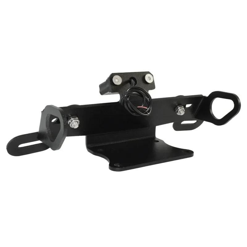 Motorcycle License Plate Holder Tail Tidy Eliminator Fender Refit Bracket Fits For Yamaha MT 10 MT10 SP ABS MT-10 FZ10 2016-2021