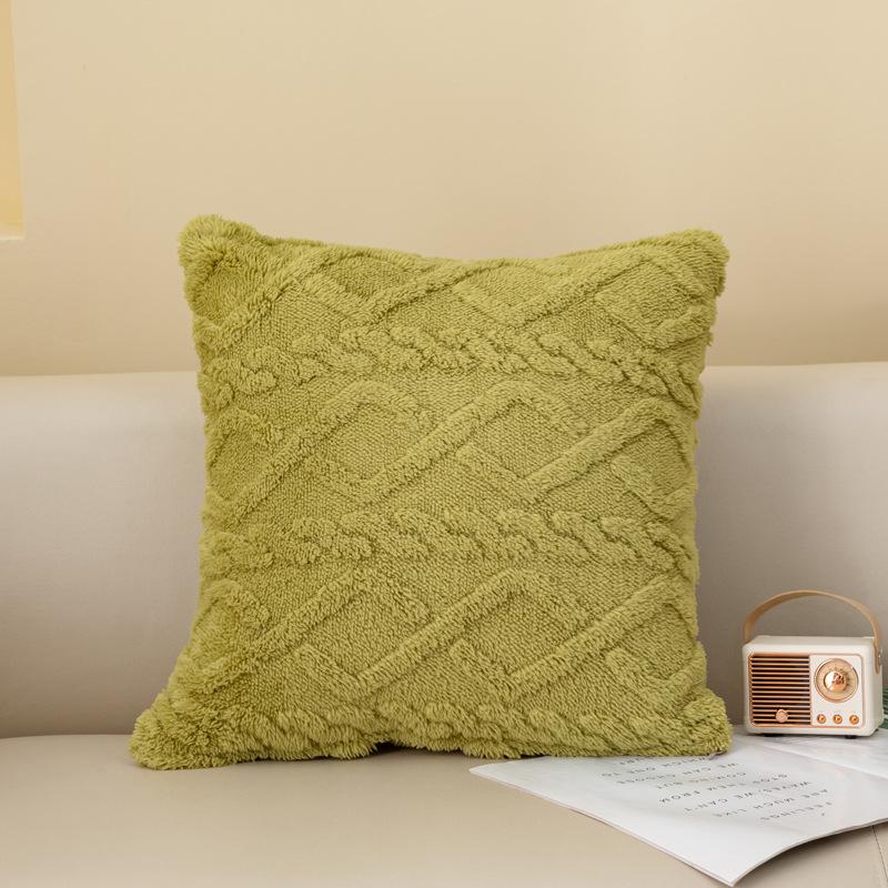 Подушка наволочка 1шт гостиная диван плюшевая подушка подушка для сна спальня изголовье подушка для эркера 898₽