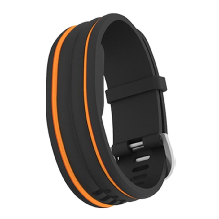 Two Tone Silicone Wristband, Replacement Watch Strap with Flexible Adjustment for Workdays, Exercise, and Travel