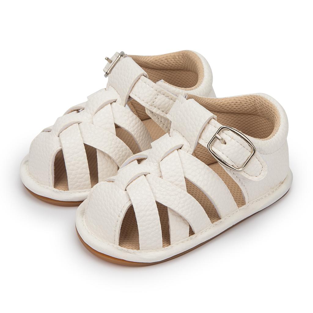 Baby Summer Sandals Infant Boy Girl Soft Rubber Sole Non-Slip Toddler First Walker Shoes Newborn Crib Shoes