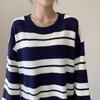 Long Sleeve Plus Size Knitted Vintage New In Dresses for Women Casual Loose Spring Autumn Winter Sweater Dress
