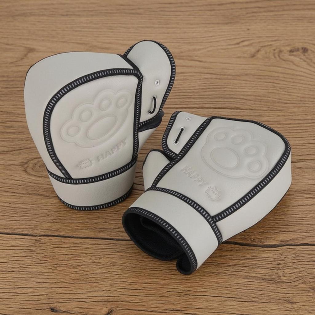 Waterproof Motorcycle Handlebar Mitts | Widened Elongated Cuff,