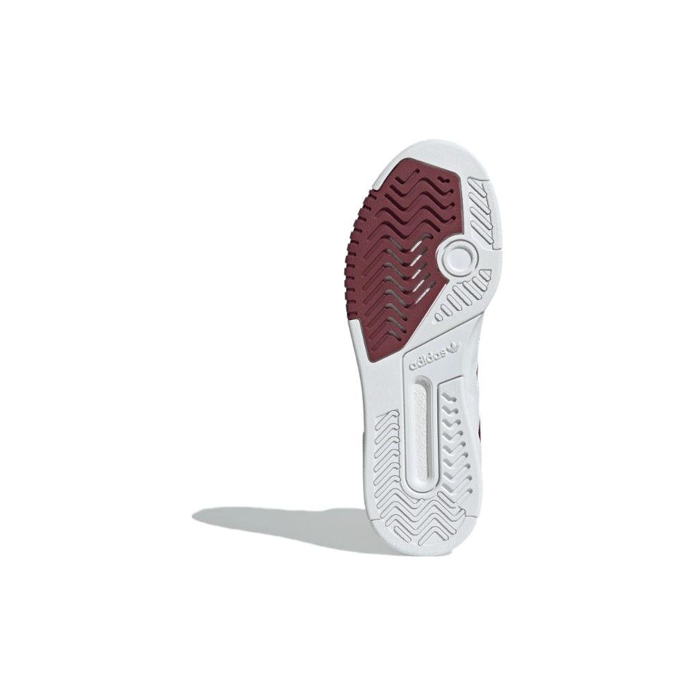 Adidas Originals Drop Step XL Comfortable Versatile Mid-Top Skate Shoes Unisex Sneakers White Red IF4322