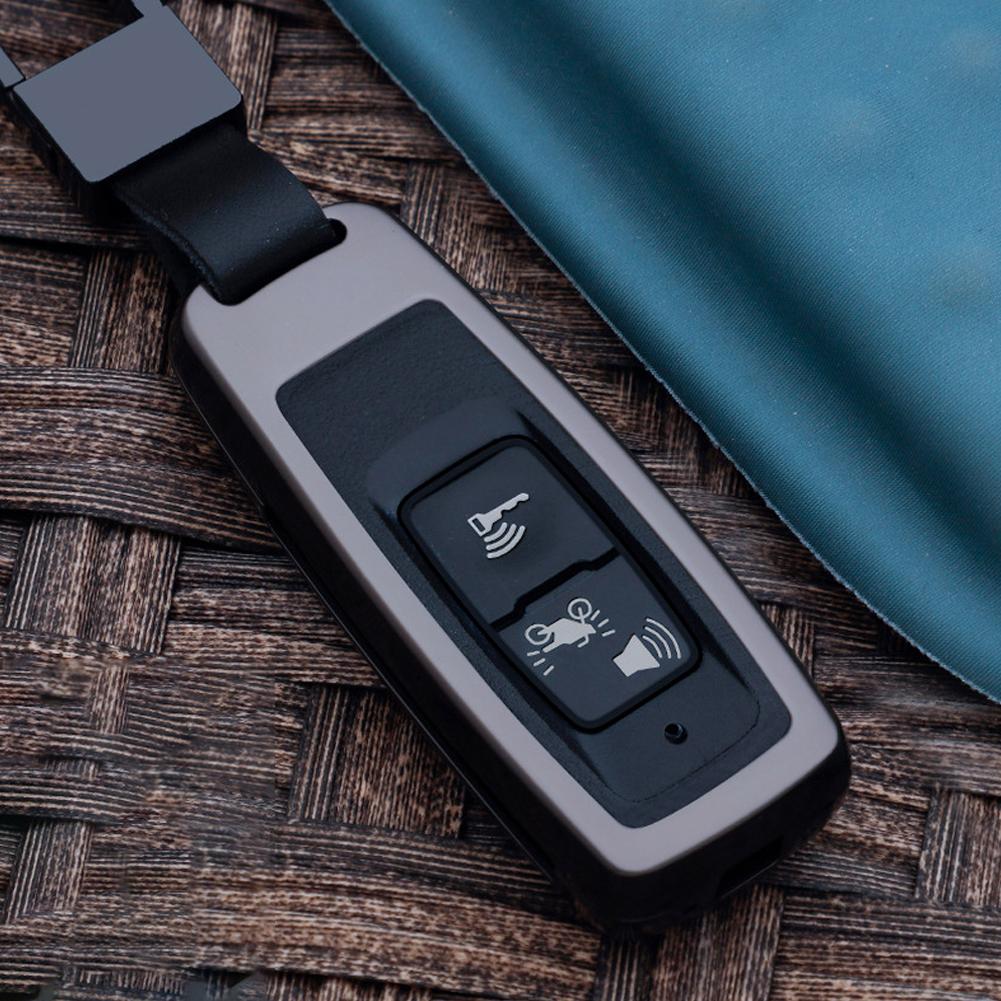 Key Case Cover Protector Zinc Alloy Motorcycle Key Cover for Honda PCX160/LEAD125/SH300/NS110R