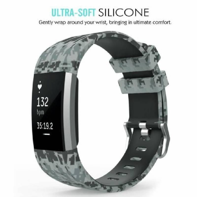 Stylish Silicone Bands For Fitbit Charge 4 And Charge 3 Comfortable And Durable