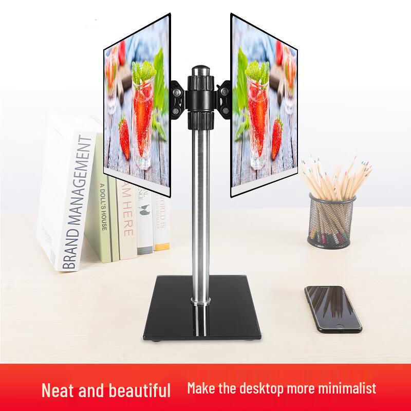 Oushuomo Universal Dual Monitor Desk Mount