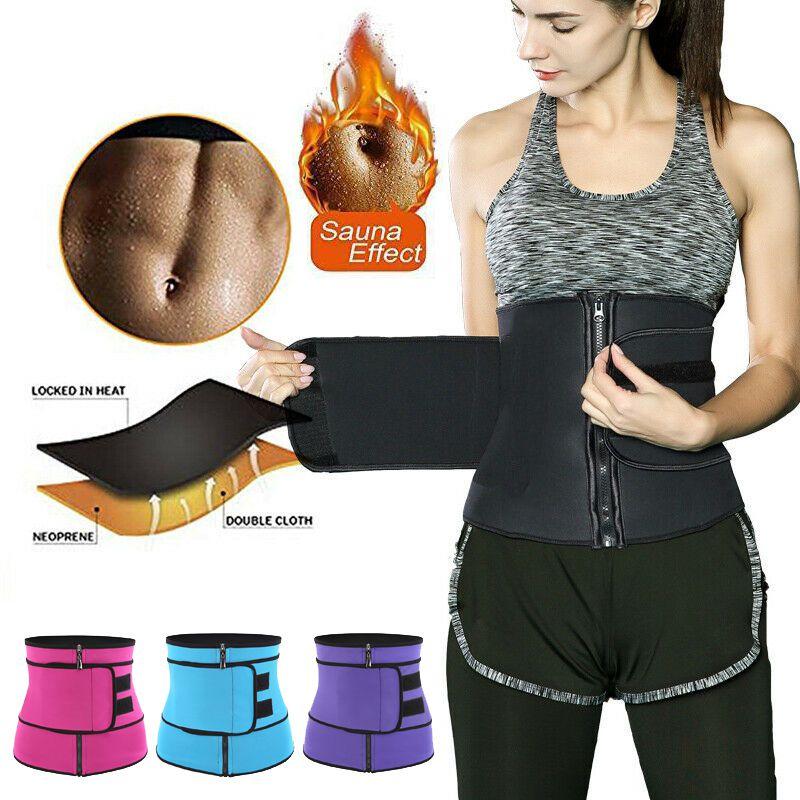 Luxurious Women Waist Trainer Neoprene Belt With Sauna Sweat Body Shaper For Tummy Control And Back Support