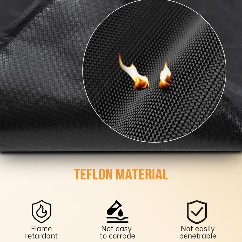 Couverture Magnétique de Cheminée pour Cheminée Intérieure à Cadre en Fer Blocage de Cheminée Couverture Arrête la Perte de Chaleur Garde le Salon Rangé