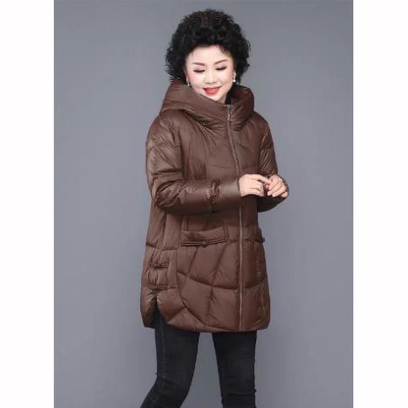 Mutter Winter Unten Baumwolle Jacke Mantel Verdicken Warme Oma Schnee Tragen Parkas