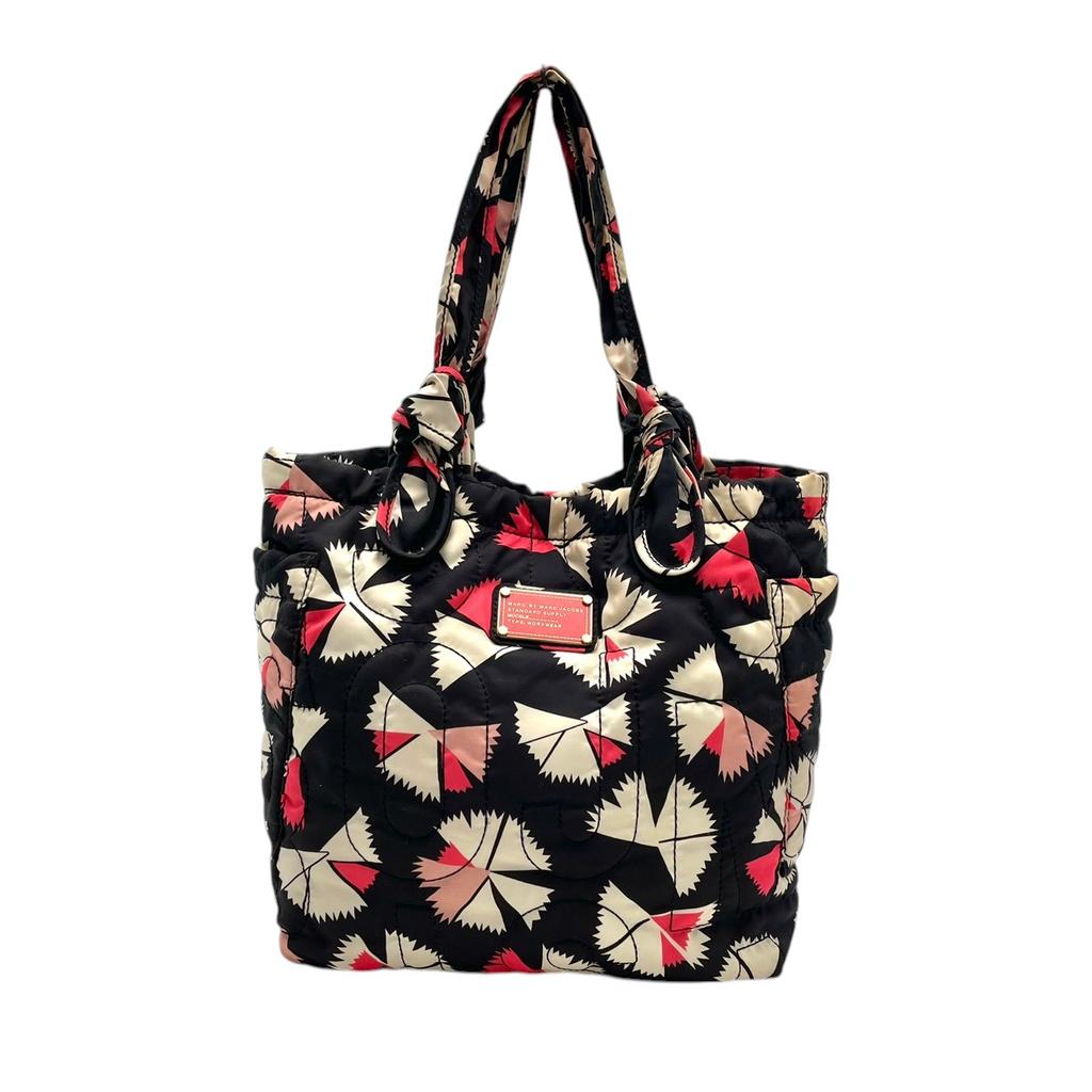 Used MARC BY MARC JACOBS Tote Bag STANDARD SUPPLY Standard Supply Workwear Quilted ToteTote Bag Black/pink Nylon Women
