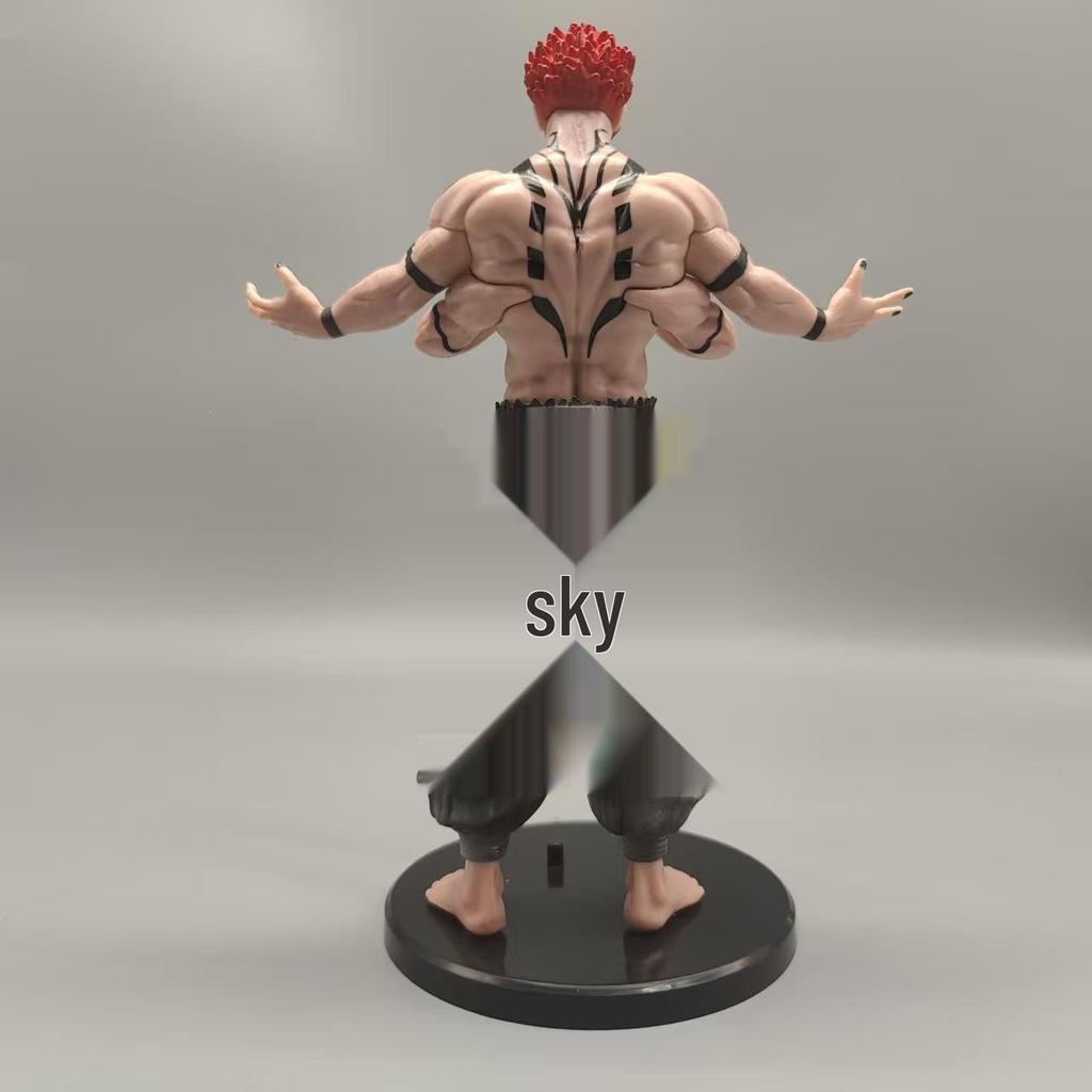 Jujutsu Kaisen Ryomen Sukuna & Yuji Itadori Cursed Spirit Anime Figure Desktop Ornament