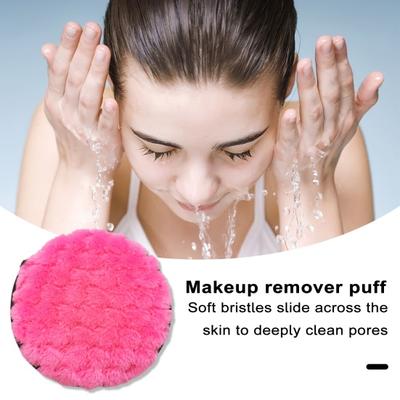 Make-up-Entferner-Puff, rund, doppelseitig, Make-up-Entferner-Pad, Gesicht, Augen, waschbar, wiederverwendbar, Gesichtsreinigungstücher, Puff-Make-up-Entferner-Tuch