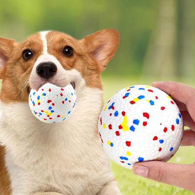 Hračka pro domácí mazlíčky Odolná proti kousání Interaktivní míček pro psy Vysoce elastický Broušení zubů Pes
