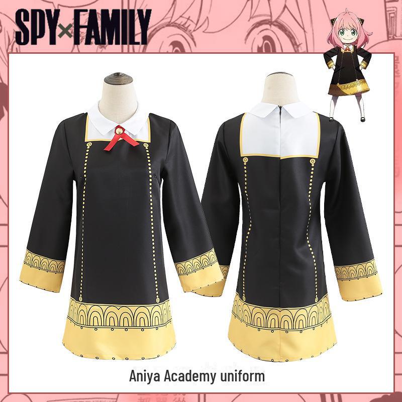 Eden Academy Anya Cosplay Kostyme Jente Spion C Klær Huslek Søtt Antrekk
